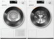 WWB360 WCS PWash 8kg Washing Machine + TWC340 WP 8kg Dryer Set product photo Front View4 S
