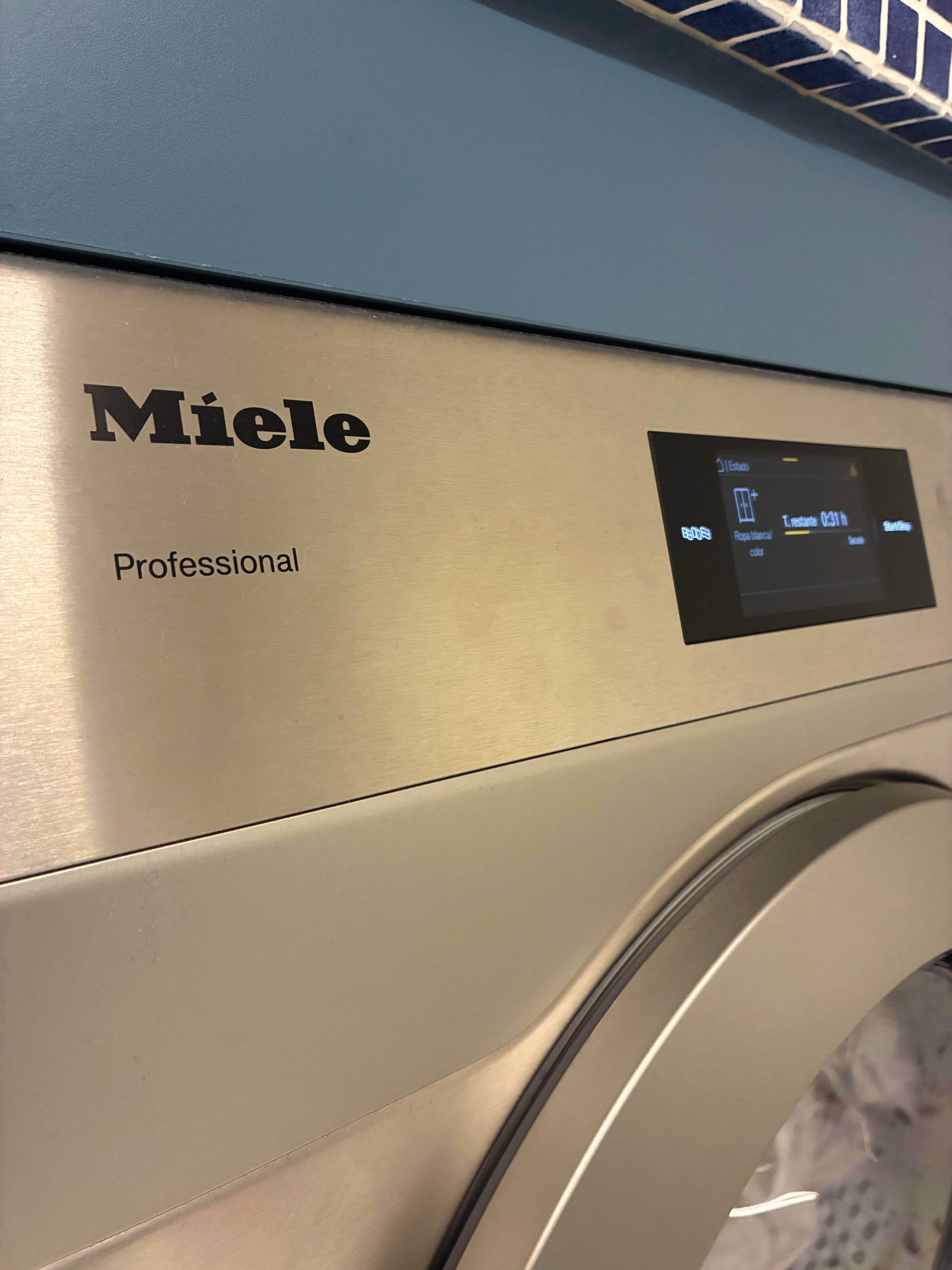 Display de lavadora Miele
