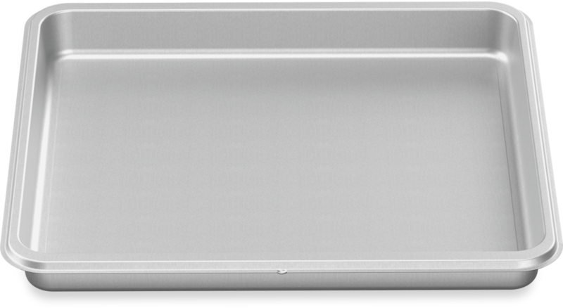 Unperforated steam cooking container Unperforated steam cooking container