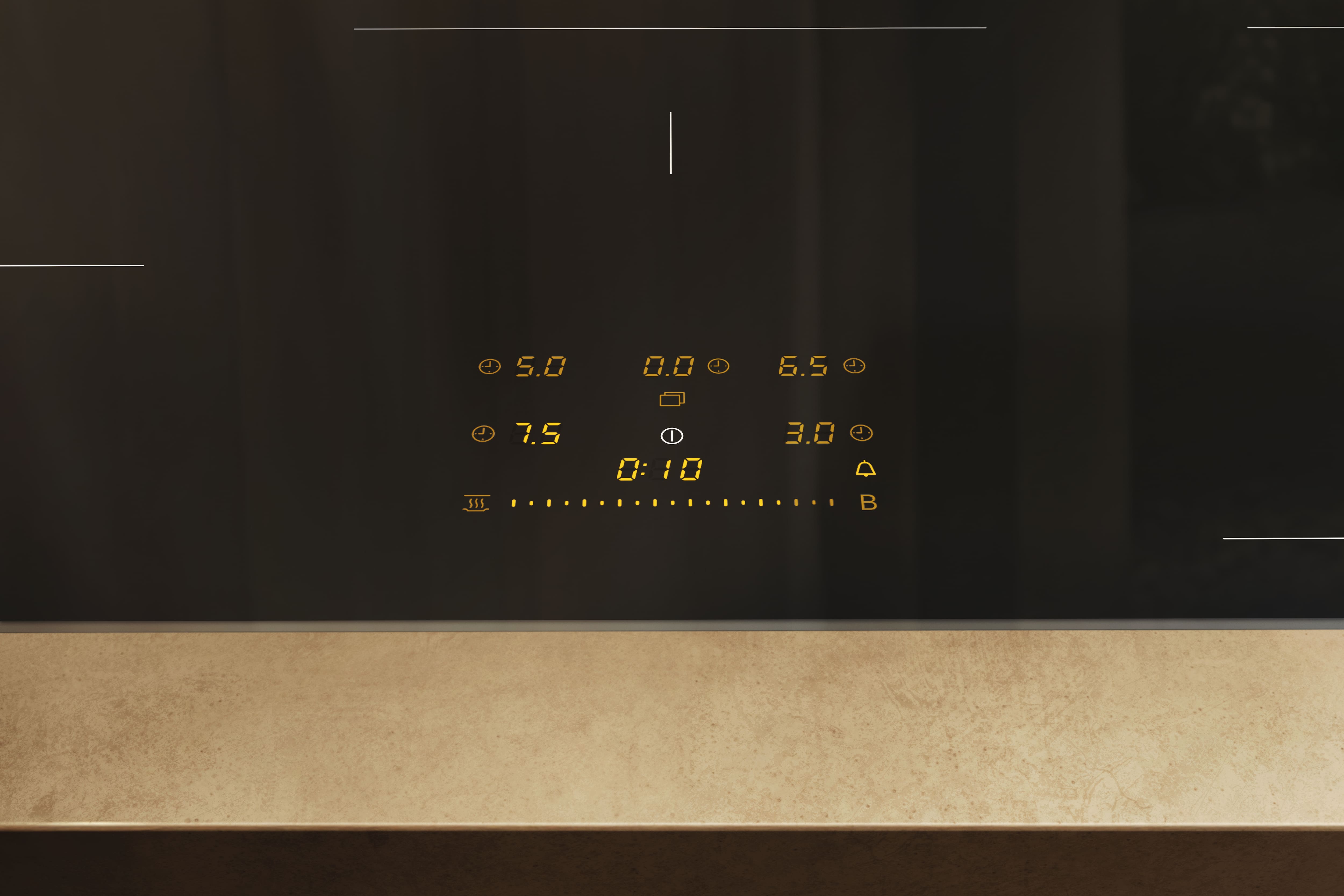 Miele - KM 8486 FX – Kochfelder - 3 Miele - KM 8486 FX – Kochfelder - 3