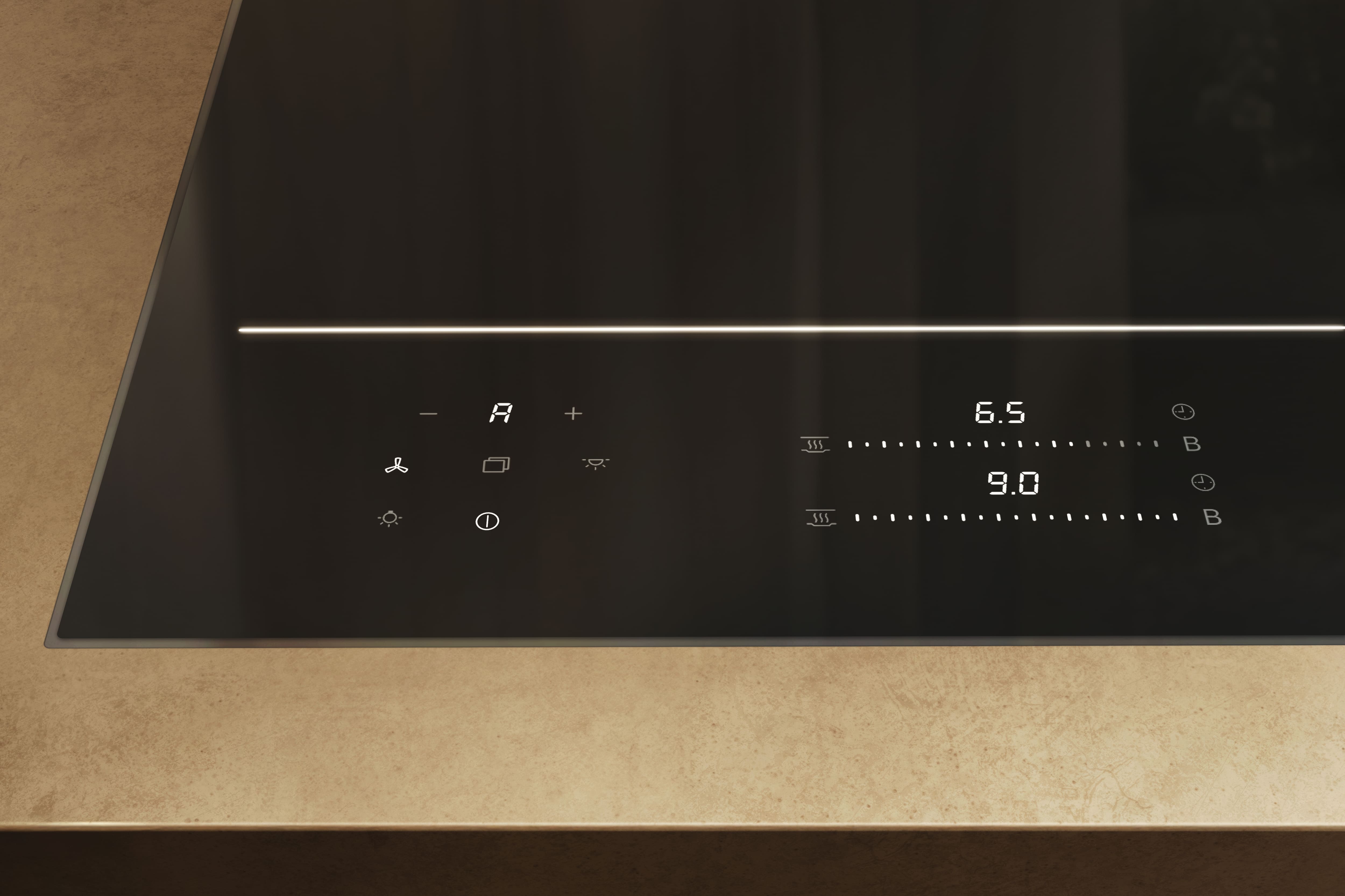 Miele - KM 8885 FL Diamond&MSense – Kookplaten - 2