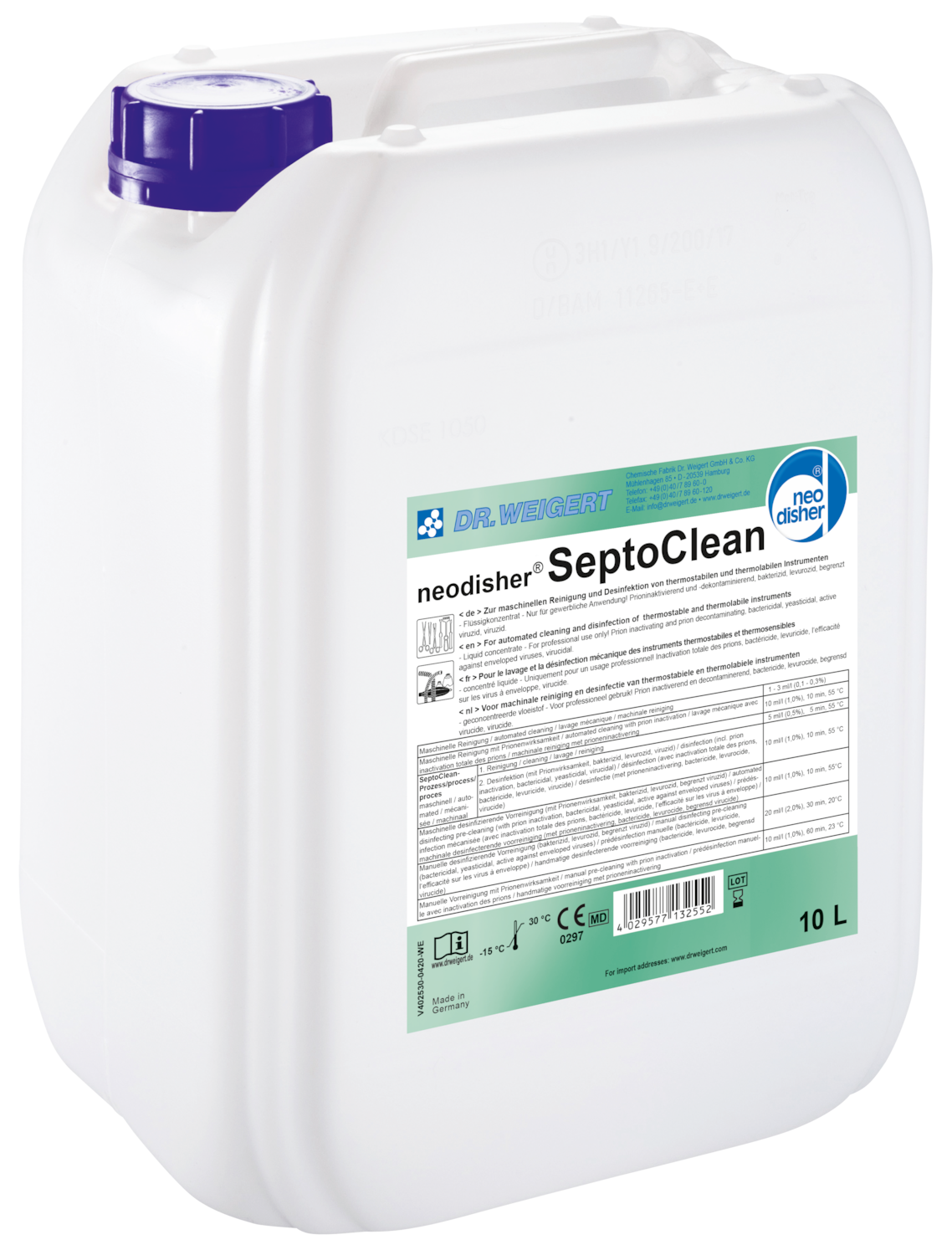Neodisher Septo Clean 10l product photo