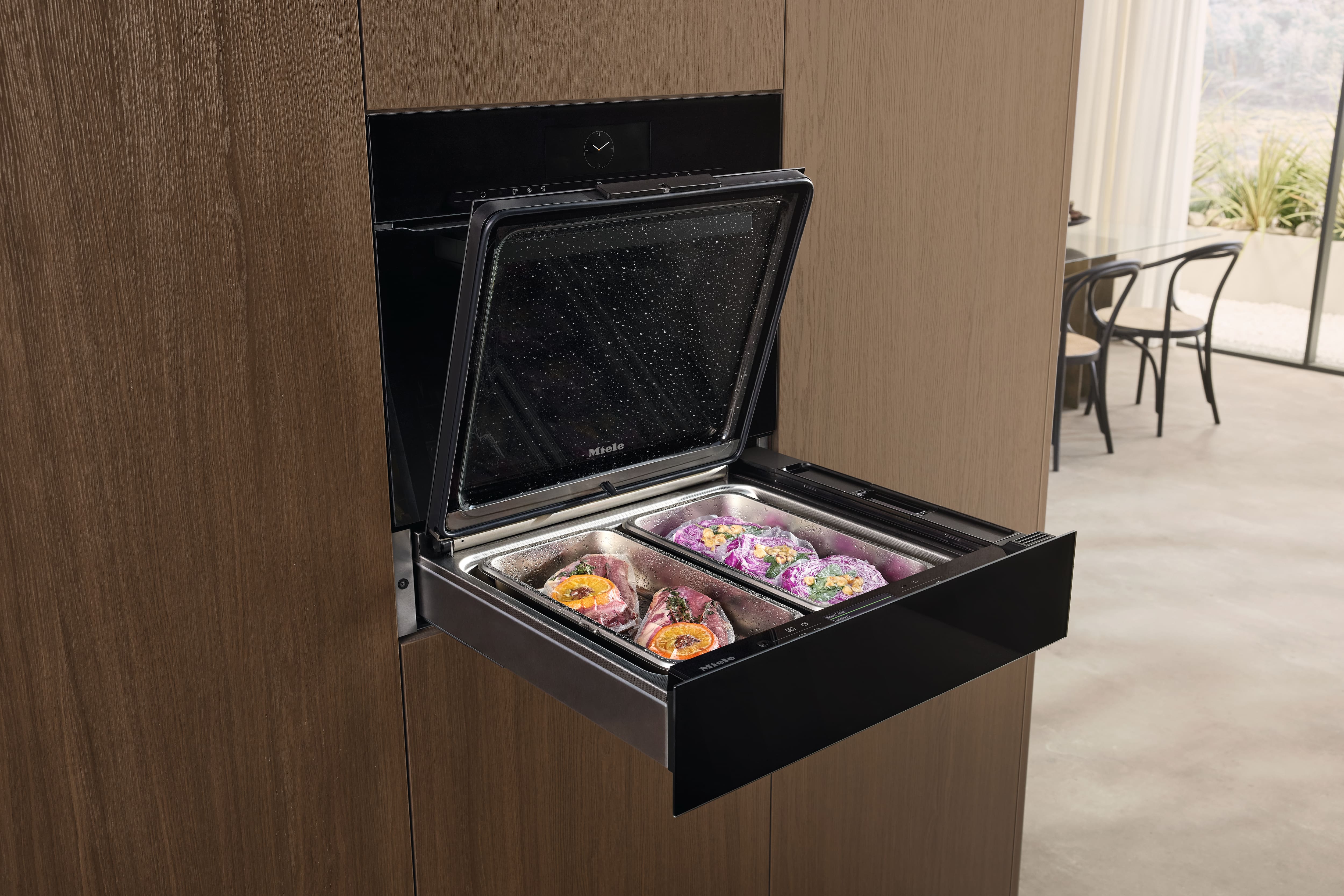 Miele Dampfgarer zeigt Sous-vide-Kochfähigkeiten