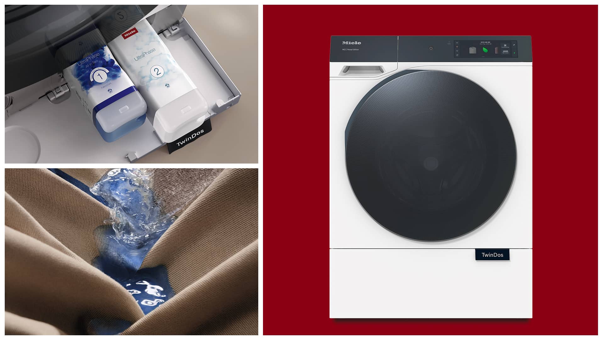 Miele wasmachine en wasmiddelen