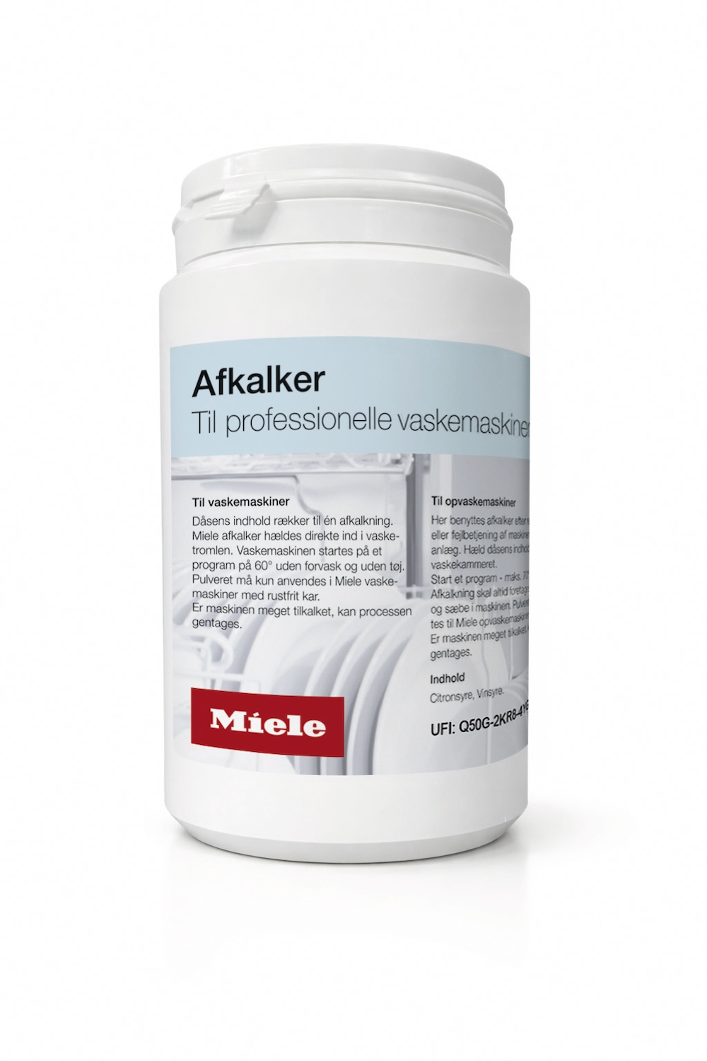 Miele Prof. Afkal 250G produktfoto Front View ZOOM