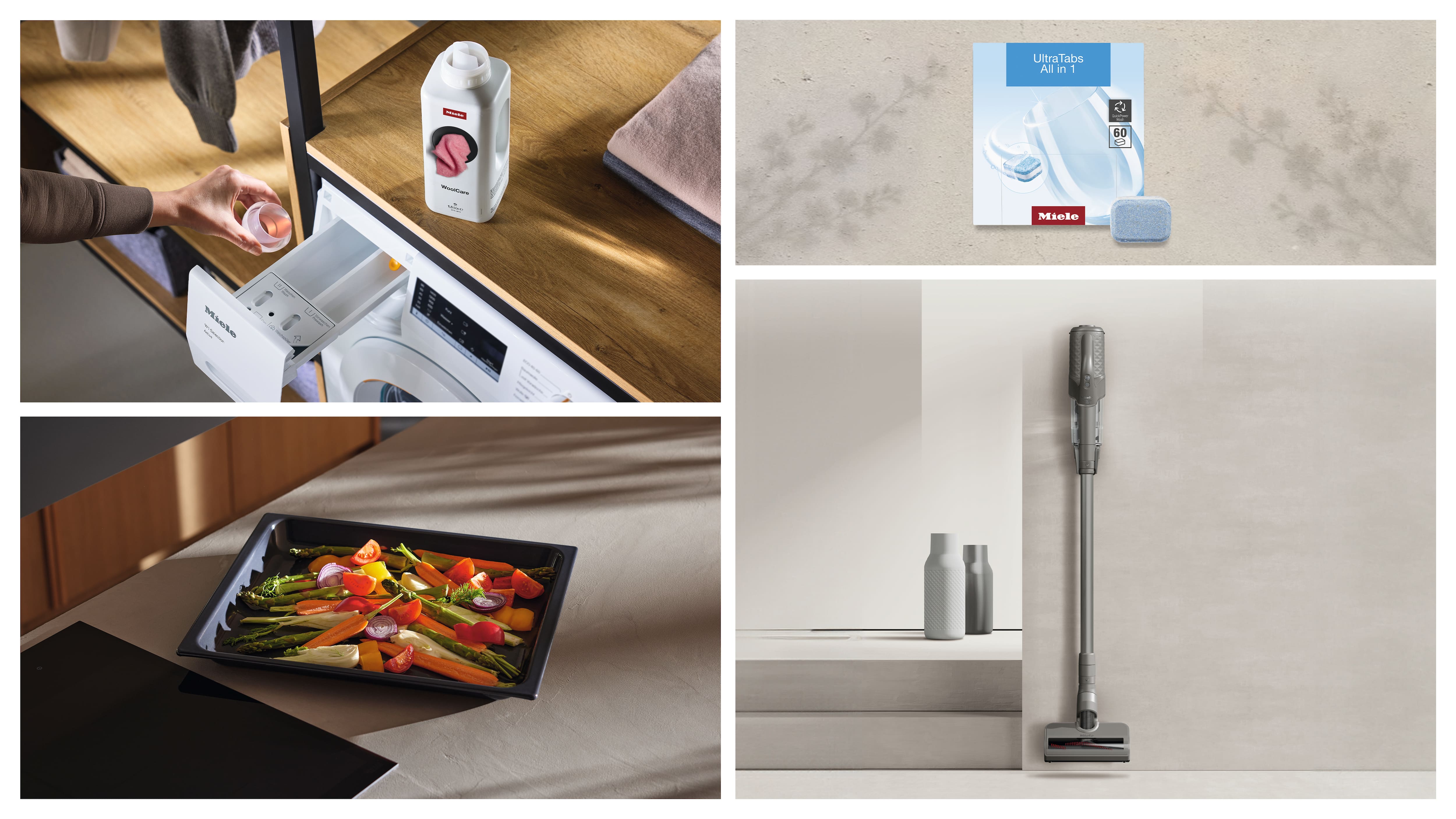 Detersivi UltraPhase Miele e Intense clean per la lavatrice Detersivi UltraPhase Miele e Intense clean per la lavatrice