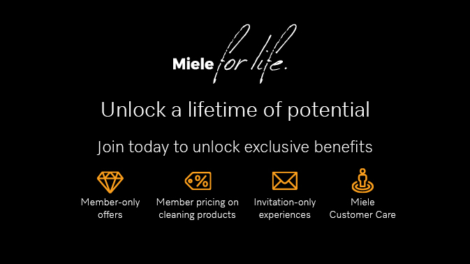 Miele for Life - A lifetime of exclusive benefits