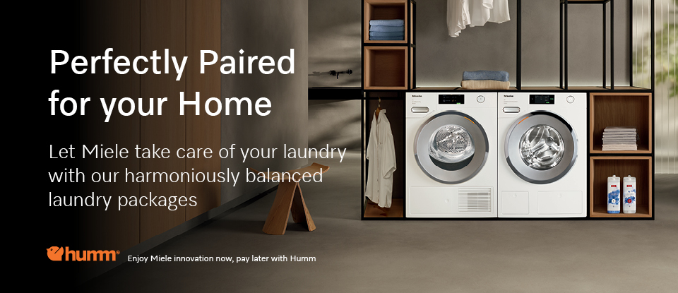 Miele Perfectly Paired Laundry Packages | Buy Once. Buy Besser
