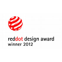 Red dot für hohe Designqualität