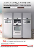 Miele Generation 6000 colour advertising 2014