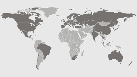 Miele locations woldwide