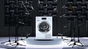 Washing machine and microphones