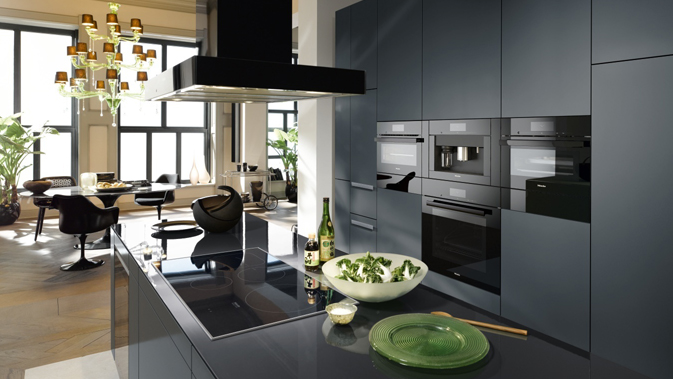 Matte Black Color Trend - Matte Black Kitchen Appliances