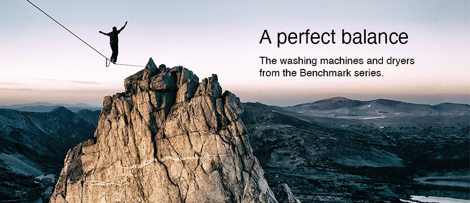 Discover washing machines and dryers from the Benchmark series