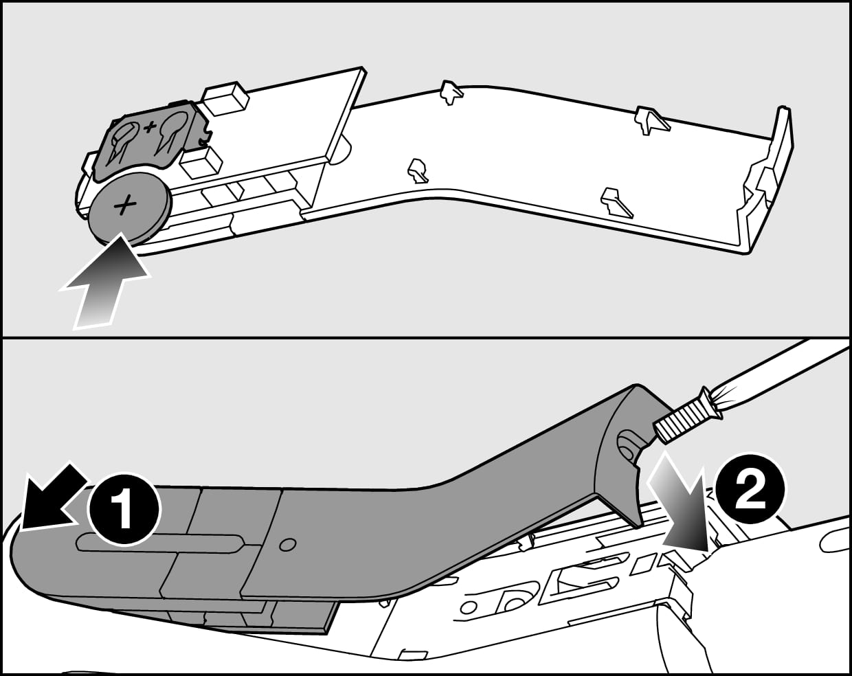 Replace the Comfort radio-controlled handle 2.0 battery and replace the cover | Miele canister vacuum cleaner