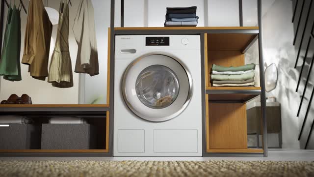 Flexibility to add forgotten items of laundry
