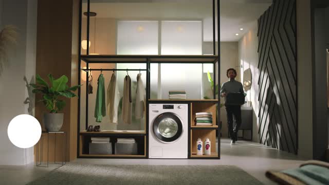 Πλυντήρια ρούχων - WWG360 WCS PWash&9kg Λευκό λωτού - 3