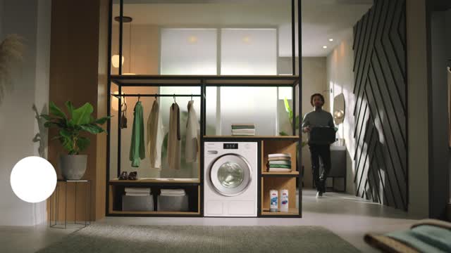 Lave-linge - WWR860WPS PWash2.0&TDosXL&WiFi Blanc lotus - 3