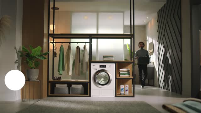 Washing machines - WER865 WPS PWash&TDos&9kg Lotus white - 3
