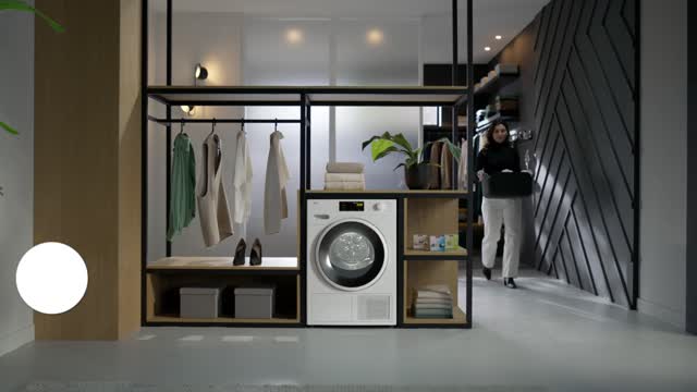 Máquinas de secar roupa - TWD260WP 8kg Branco lótus - 3