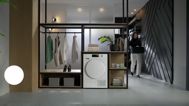 Máquinas de secar roupa - TWC364WP 9kg Branco lótus - 3