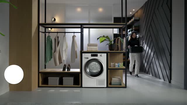 Tumble dryers - TWL780WP EcoSpeed&Steam&9kg Lotus white - 3