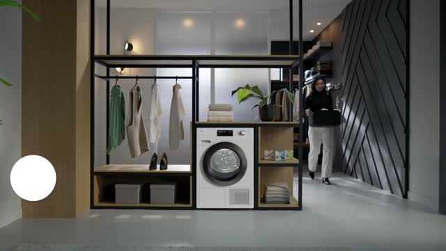 Sèche-linge - TCL790WP EcoSpeed&Steam&9kg Blanc lotus - 3