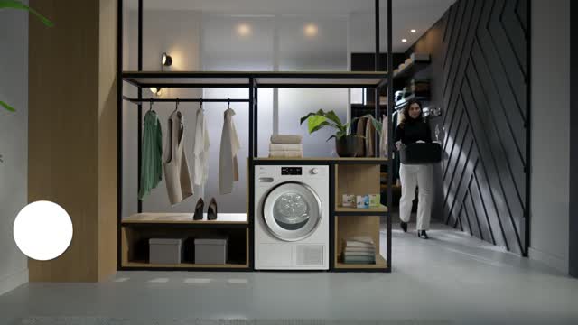 Tumble dryers - TXI680WP Eco & Steam Lotus white - 3