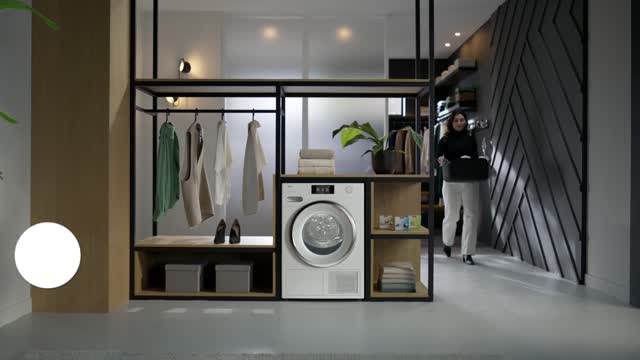 Tumble dryers - TWR780WP Eco&Steam&9kg Lotus white - 3