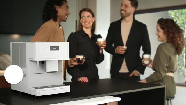 Miele - CM Kaffeevollautomaten – Lotosweiß MilkPerfection 6160