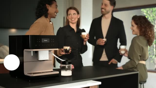 Miele - CM 6360 MilkPerfection Obsidian černá CM – Kávovary - 4