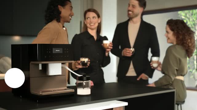 Espressomaskiner - CM 6360 MilkPerfection Obsidiansort BronzePearlFinish - 5