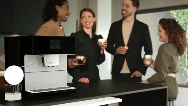 Miele - CM 7350 CoffeePassion Obsidian-musta – Kahvikeskukset - 4