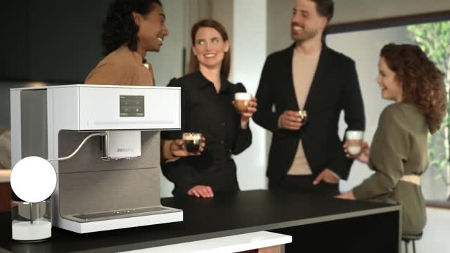 Miele - CM 7550 CoffeePassion Brillanthvid – Espressomaskiner - 4