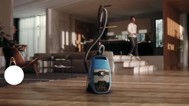 Vacuum cleaners - Blizzard CX1 TurboTeam PowerLine Tech blue - 5