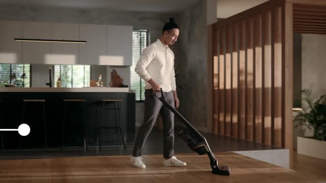 Aspirateur-balai et à main sans fil Triflex HX1 par Miele de 25 V, noir