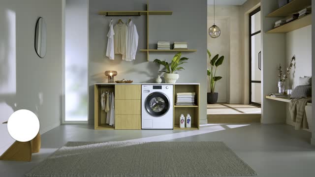 Washing machines - WWK360 WCS PWash&10kg Lotus white - 3