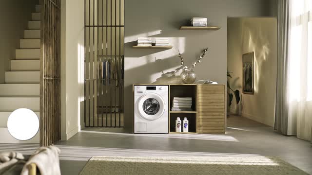 Miele - WSA123 WCS 8kg Active Lotushvit – Vaskemaskiner - 3
