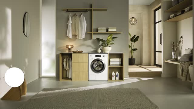 Washing machines - WEE385 WCS PWash&Steam&8kg Lotus white - 3