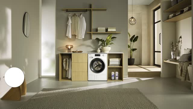 Washing machines - WWG880 WCS PWash&TDos&Steam Lotus white - 3