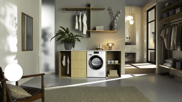 Miele - TWH780WP 9kg Lotuswit – Droogkasten - 3